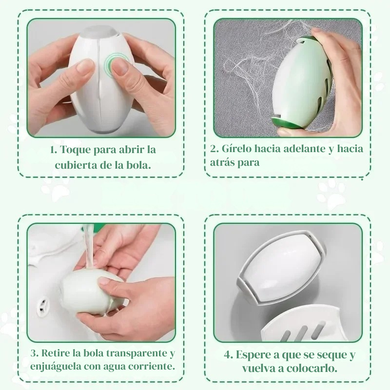 Quita Pelusas Mágico Lavable Reutilizable