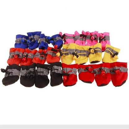 4Uds Zapatos Impermeables Antideslizantes